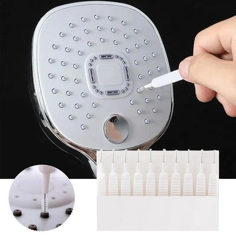 Shower Head Cleaning Brush: for Kitchen, Bathroom, and Electronic Devices  ourlum.com   