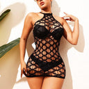 Fishnet Dress Beach Cover-Up Stylish Trendy Fashion Choice