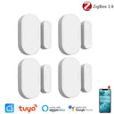 Zigbee Door Sensor: Ultimate Home Security Solution  ourlum.com 4pcs(need gateway)  