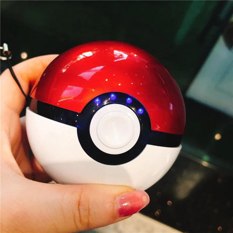 Pokemon Cartoon Large-capacity Pocket Ball Power Bank Pikachu Anime Power Bank Kawaii Toys Kids Birthday Gift Pikachu Ornaments