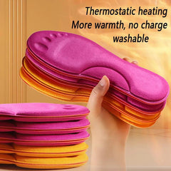 Winter Comfort Self-Heating Insoles: Cozy Memory Foam Shoe Pads - Ultimate Warmth