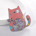 Animal Anime Enamel Brooch Pins Cute Fashion Jewelry Gift