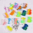 20 Mini Pop Keychain Fidget Toys for Toddler Sensory Fun