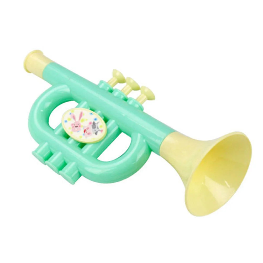 6pcs Beat Drums Toy Creative Kid Musical Instruments Toy for Baby Kid Child (Green)