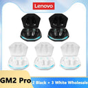  GM2 Pro Wireless Gaming Earphones: Enhanced Sound Quality & Low Latency  ourlum.com GM2Pro White3 Black2  