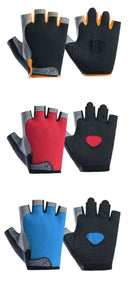 Half Finger Cycling Gloves for Men and Women - Anti-Slip