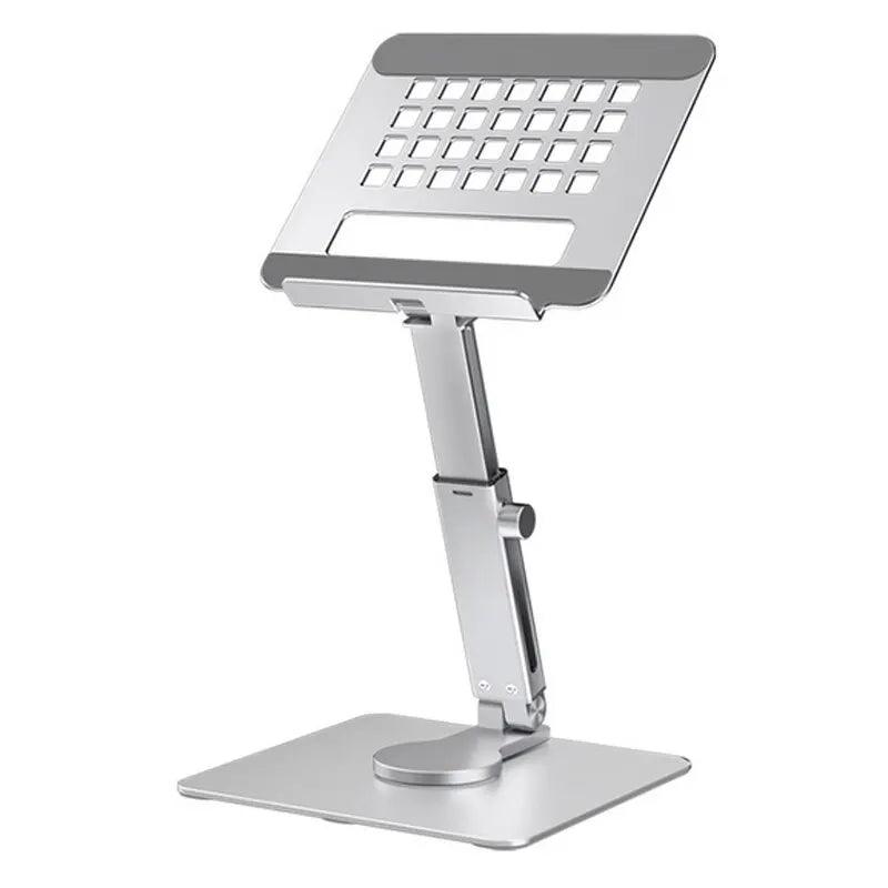 Aluminum Tablet Stand: 360° Rotating Desk Mount for iPad Pro  ourlum.com   