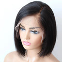 Chic Short Bob Lace Frontal Wig 100 Percent Brazilian Hair