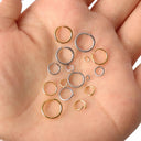 Stainless Steel Split Rings Connectors Bulk Jewelry Supplies