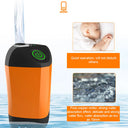 Compact IPX7 Waterproof Electric Shower Pump With Temperature Display