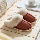 Luxury Winter Plush Fur Slippers Chic Indoor Comfort