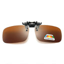 Myopia-Friendly Polarized Clip-On Sunglasses for Outdoors