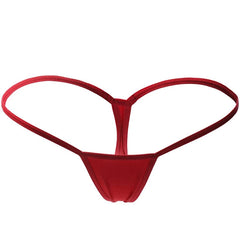 Sultry Cotton Thongs: Stylish Low Waist G-Strings with Added Glamour