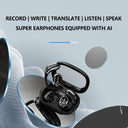 144 Languages Real Time Translator Earbuds Wireless BT Noise Cancelling IPX6