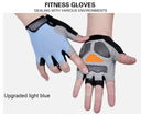 Hot Cycling Antislip Antisweat Half Finger Gloves Unisex