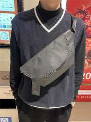 Japanese Style Chest Bag: Trendy Casual Fashion for Men