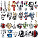 Marvel Star Wars Galactic Beads DIY Pandora Bracelet Jewelry