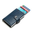 RFID Leather Wallet: Stylish Card Holder with Security Features