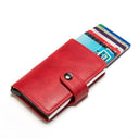 RFID Leather Wallet: Stylish Card Holder with Security Features