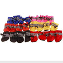 Waterproof Anti-slip Pet Shoes for Cats Dogs Soft Soled