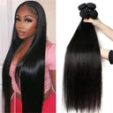 Straight Bundles 100% Human Hair 50G Brazilian Extensions