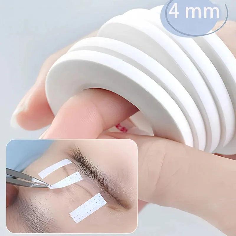 Wholesale 4mm Width Eyelash Extension Tape Makeup Breathable Anti-allergy Easy to Tear Micropore Tape Professional Lashes Tape  ourlum.com   