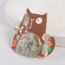 Animal Anime Enamel Brooch Pins Cute Fashion Jewelry Gift