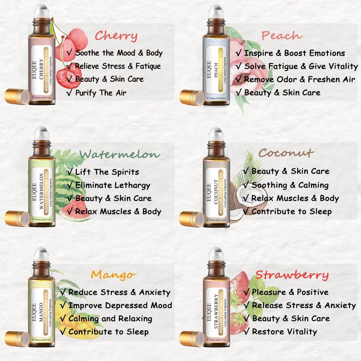 Fruit Fusion Essential Oil Set: Fruity Scents for DIY Soap Candle Making