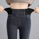 Jeans Oversize 26-38 Slim Denim Pants Women's High Waist