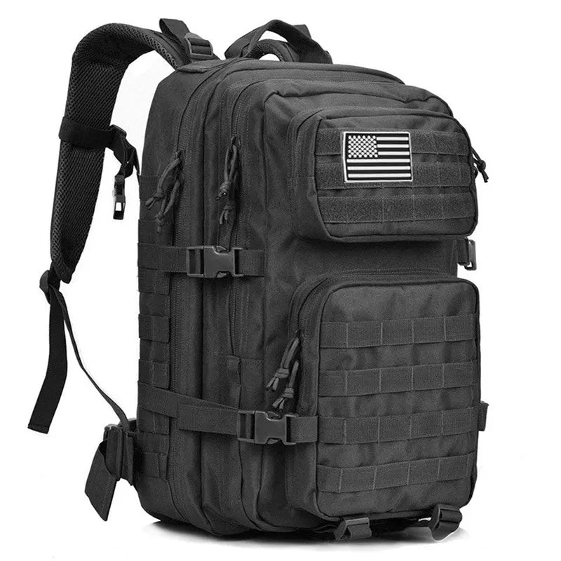 50L Tactical Backpack Men's Travel Large Capacity Rucksacks Men Waterproof Outdoor Sports Multi-functional Bags