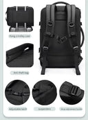 Expandable Airbag Backpack for Men 16 Inch Waterproof Bag