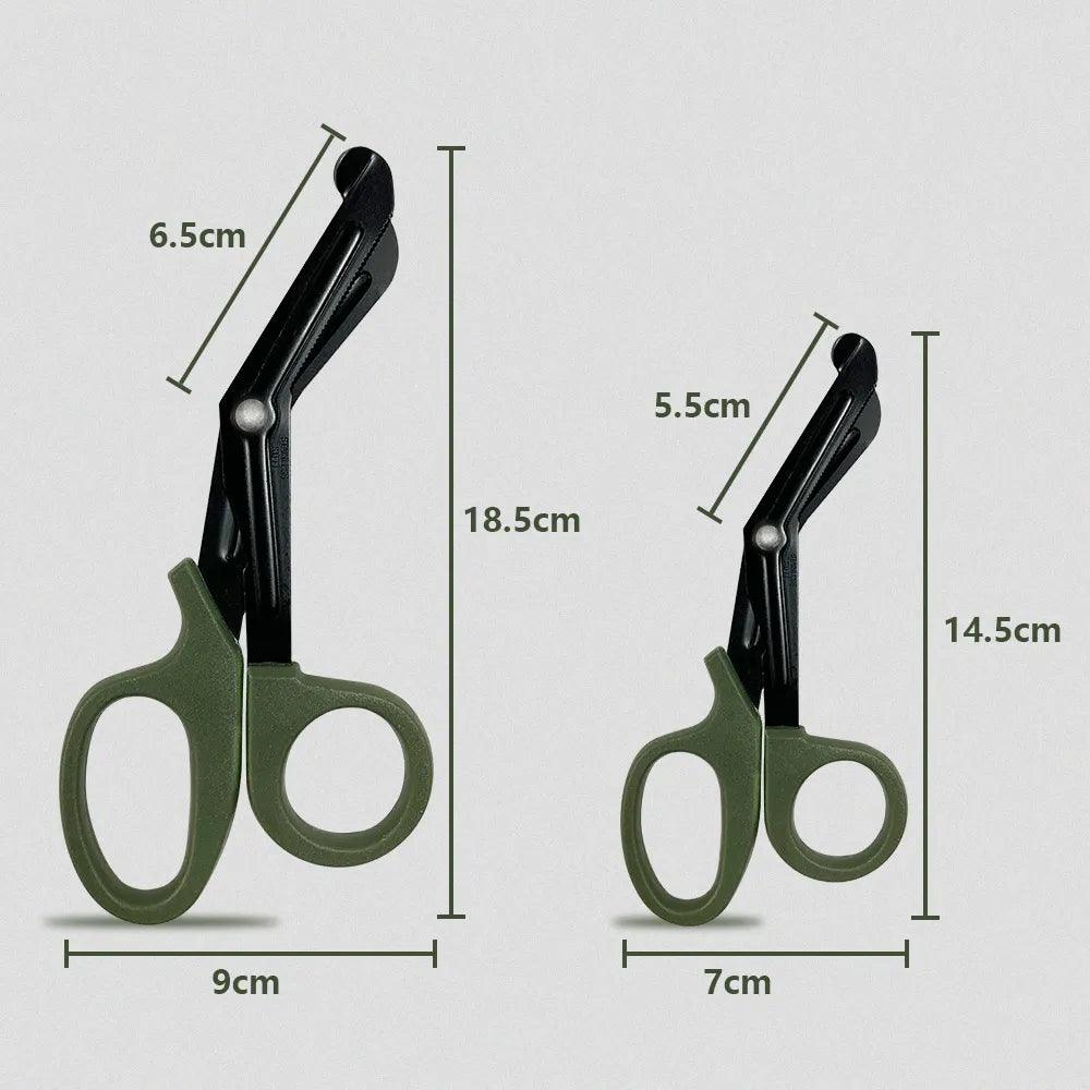 Medical Bandage Scissors: Outdoor First Aid Shear for Travel & Camping  ourlum.com   