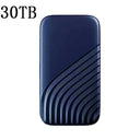  Portable SSD: Fast Storage & Enhanced Durability  ourlum.com Blue 30TB  