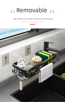 Punch-Free Storage Rack Wall-Mounted Tool For Kitchen