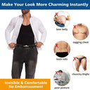 Men's Compression Bodysuit for Tummy Control & Slimming Seamless Shapewear