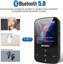 RUIZU X52 Bluetooth MP3 Player with FM & Hi-Fi Sound