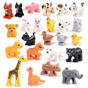 Big Farm Animals Building Blocks Set Creative Educational Toy