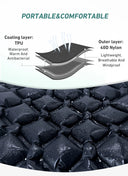 WESTTUNE Camping Inflatable Mattress Ultralight Air Pad