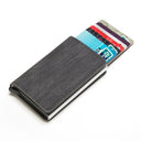 RFID Blocking Men's Wallet Stylish Card Holder with Money Clip