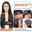 Luxury Bone Straight Brazilian Human Hair Wigs for You