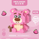 Hello Kitty Building Block Anime Figure Puzzle Ornament Gift  ourlum.com Lotso 202PCS NO BOX 