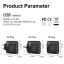 5-Port USB Wall Charger with PD Fast Charging for Xiaomi iPhone 13 Samsung - QC 3.0 Plug Adapter  ourlum.com   