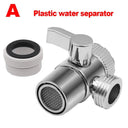 Faucet Splitter Diverter Valve Connector for Kitchen Shower