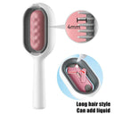 Clean Cat Grooming Brush with Wipes: Ultimate Pet Hair Removal Solution  ourlum.com Pink long hair new  