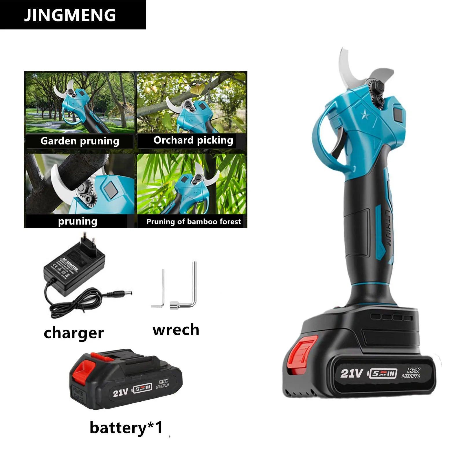 Cordless Electric Scissors Pruning Shears Brushless Garden Pruner Tree Branch Pruner for Makita Battery  ourlum.com   