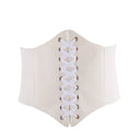 Women's High Waist Leather Corset Belt Slimming Shapewear