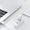 USB 2.0 HUB Power Supply Efficient PC Laptop USB Splitter