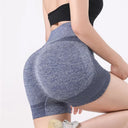 High Waist Women’s Yoga Shorts Seamless Fitness Shorts