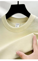 100% Pure Cotton Summer High-End Brand Men's T-Shirt