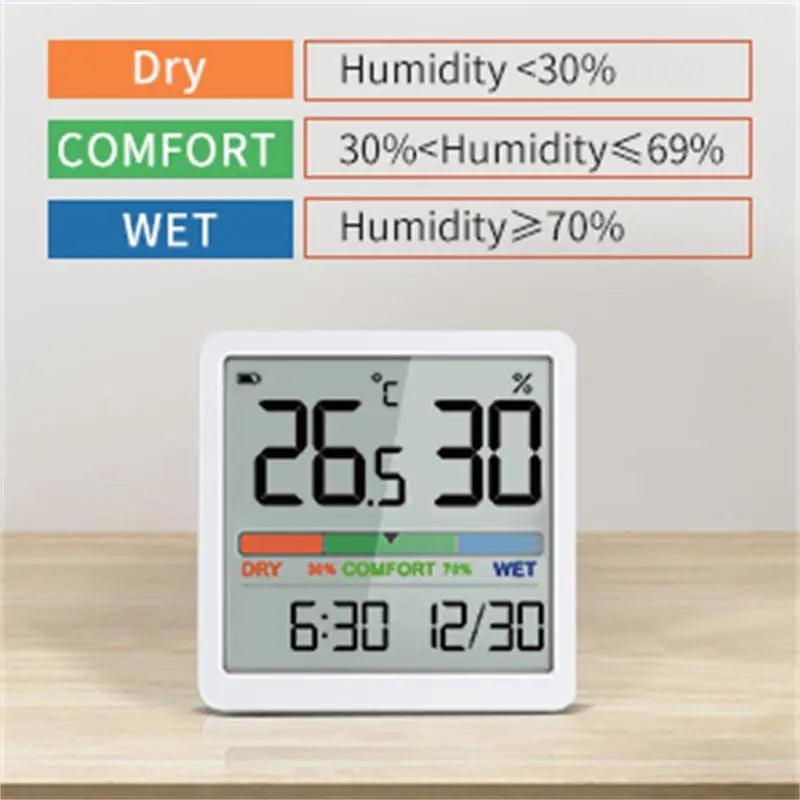 NOKLEAD Digital Thermometer Hygrometer Weather Station: Accurate Indoor Climate Control  ourlum.com   